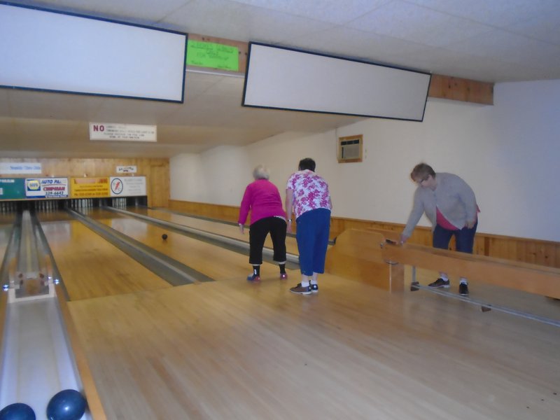 We enjoy bowling…