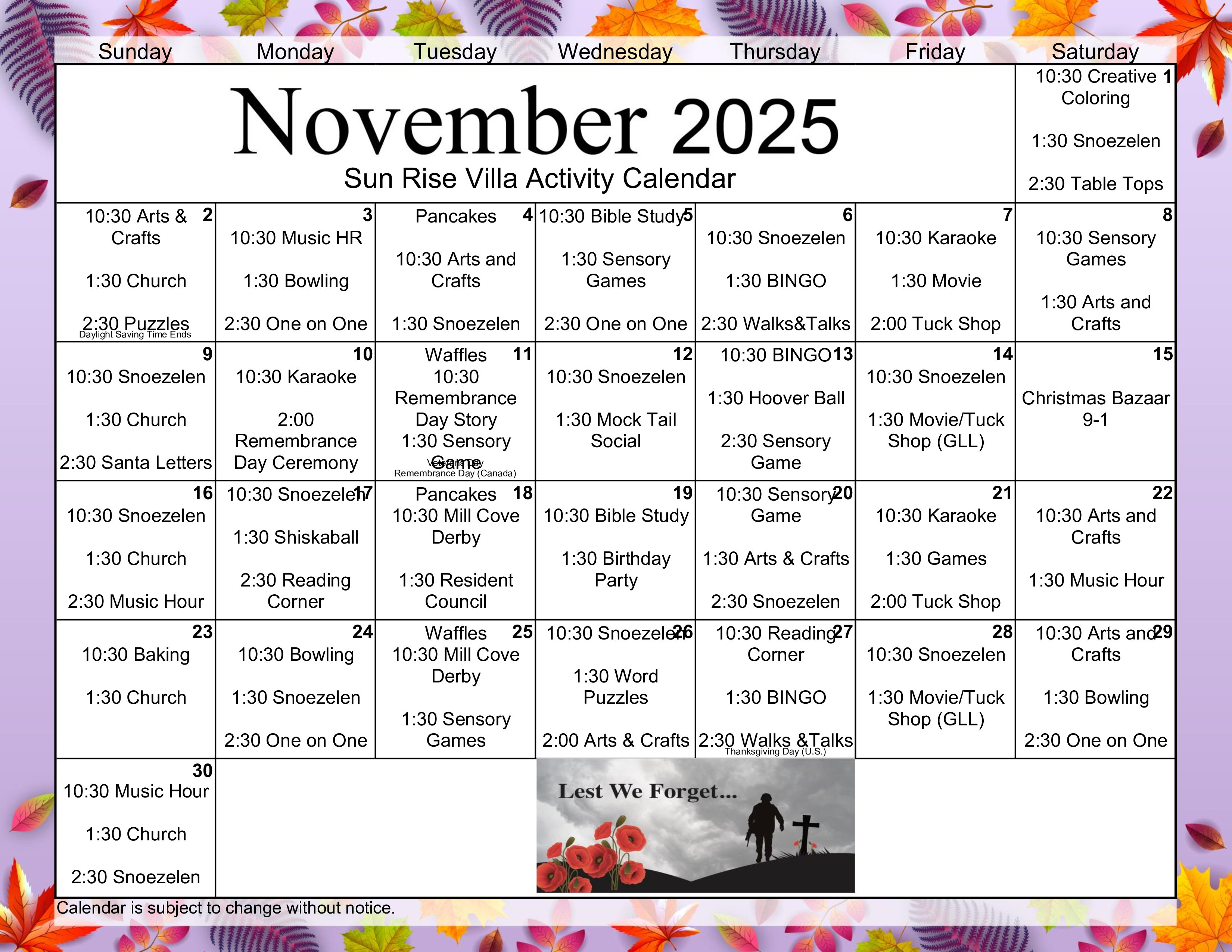 November 2025